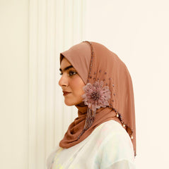 Chiffon Foral Hijab