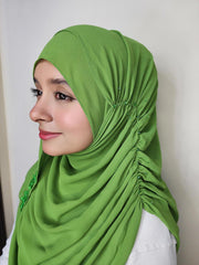 Plaited hijab