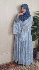 Grey Arabic Gown